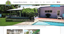 Desktop Screenshot of curacaorentalhomes.com